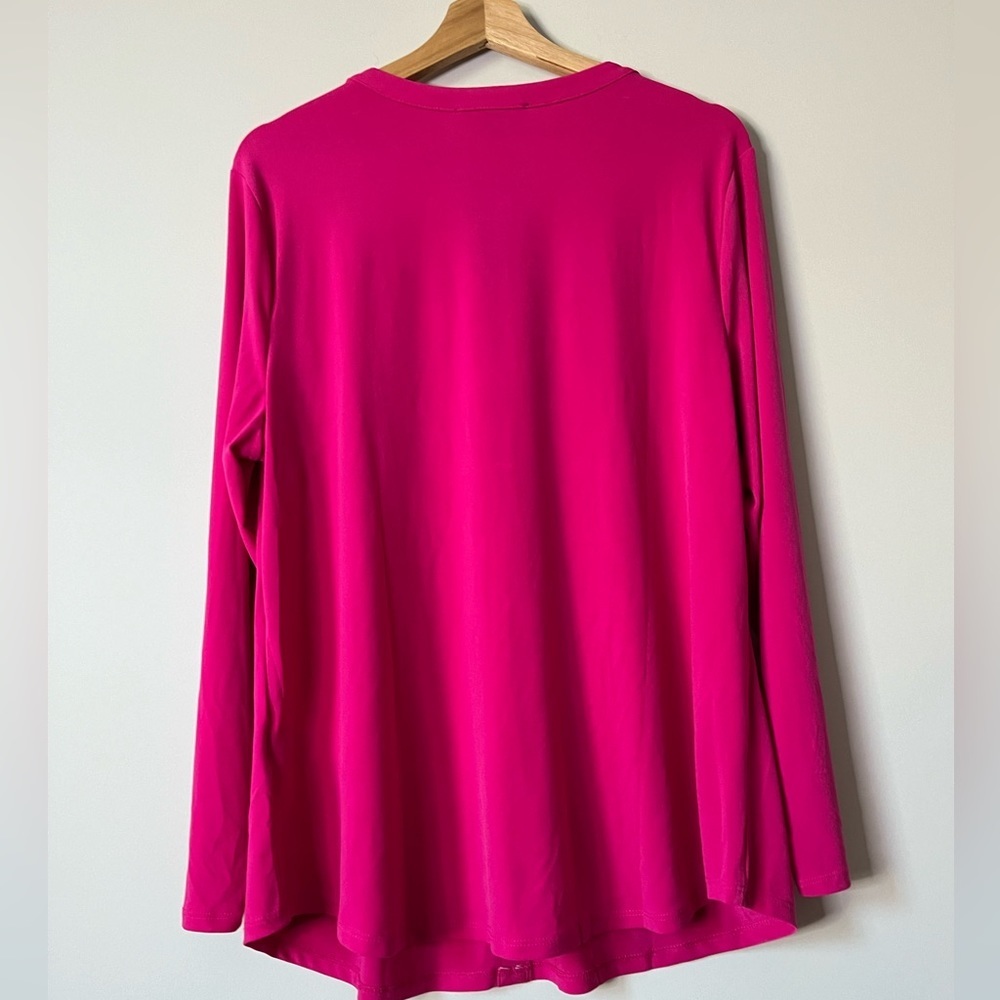 I.N.C International Concepts Women’s Zip-Pocket Blouse - Picture 3 of 6